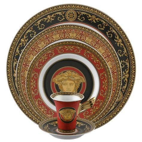 rosenthal versace medusa red|rosenthal versace dishes.